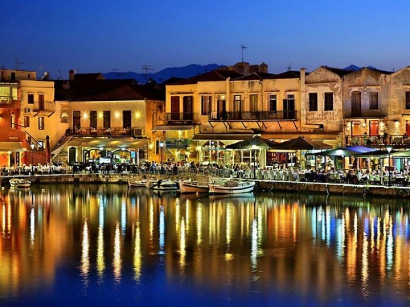 Venetian harbour of Rethymno